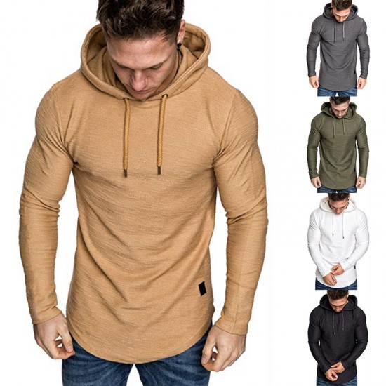 New: Men's Hooded Sweatshirts, Men's Long-Sleeved T-Shirts, European Size Casual T-Shirts, Men's Pullovers, T-shirts and tops