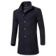 Men's Autumn and Winter Export Style: Korean-style Mid-length Coats, Men's Wool Trench Coats