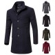 Men's Autumn and Winter Export Style: Korean-style Mid-length Coats, Men's Wool Trench Coats