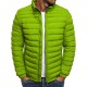 New Men's European and American Autumn/Winter Trade Solid Color Simple and Elegant Cotton Jacket