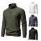 2025 New Casual Half-Placket Stand Collar Sweatshirt: Men's Stand Collar Cardigan Casual Jacket