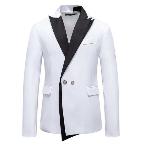2025 New Men's Business Slim-Fit Suit: Groom and Groomsmen Tuxedos, Singer and Performance Costumes