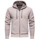 Men's Winter Sweater: Hooded Slim Fit Trendy Fleece Cardigan