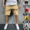 Men's Summer New Streetwear: Straight-leg Youth Short-sleeved Pants, Trendy Workwear Shorts