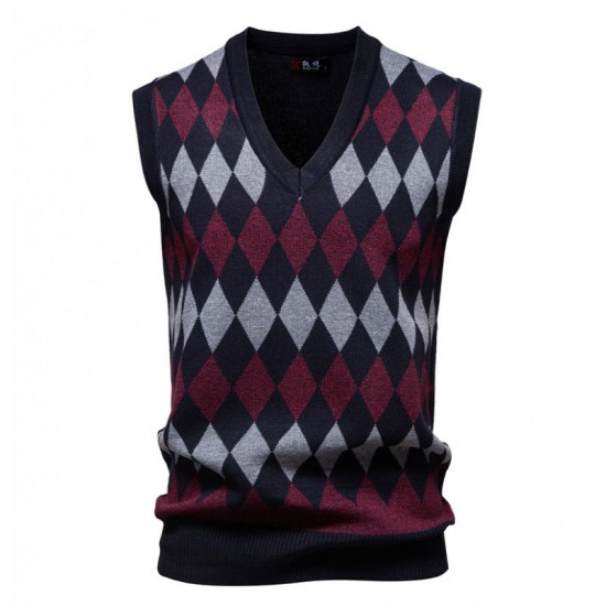 2025 Autumn and Winter New Men's Fashionable Plush Casual Vest: Loose Pullover, Youth Waistcoat