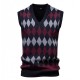2025 Autumn and Winter New Men's Fashionable Plush Casual Vest: Loose Pullover, Youth Waistcoat