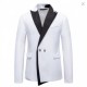 2025 New Men's Business Slim-Fit Suit: Groom and Groomsmen Tuxedos, Singer and Performance Costumes