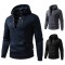 2025 European New Men's Zippered Casual Hooded Drawstring Sweatshirt: Men's Fashion Jacket