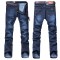 Spring/Summer Men's Jeans: Basic Straight-Leg Jeans, Casual Denim Straight-Leg Pants