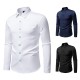 2025 New Men's God's Eye Embroidered Casual Long-sleeved Shirt