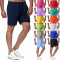 Spring/Summer Trade Men's 5-Minute Quick-Drying Thin Solid Color Beach Pants: Men's Fitness Shorts