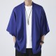 Summer Style: Men's Loose-fitting Casual Three-quarter Sleeve Ice Silk Sun-protective Jacket, Couple's Cropped T-shirt, Men's Cape