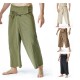 Thai Fisherman Pants: Men's and Women's Casual Loose Yoga Pants, Pirate Pants, High-Waisted Wrestling Pants, Harem Pants