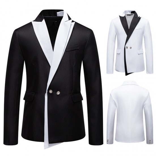 2025 New Men's Business Slim-Fit Suit: Groom and Groomsmen Tuxedos, Singer and Performance Costumes