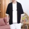 Year-round Style: Men's Cotton and Linen Tang Suits, Japanese-style Buttoned Cardigans, Taoist Robes, Loose Hanfu T-Shirts