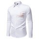 2025 New Autumn and Winter Men's Personalized Printed Long-sleeved Shirt: Premium Printed Casual Shirt