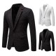 2025 New Men's Business Slim-Fit Suit: Rose-Painted Groom and Groomsmen Tuxedos, Performance Costumes