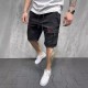 Men's Summer New Streetwear: Straight-leg Youth Short-sleeved Pants, Trendy Workwear Shorts