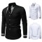 Autumn/Winter European and American Men's Casual Fashion Embroidered Shirt: African-style Long-sleeved Shirt