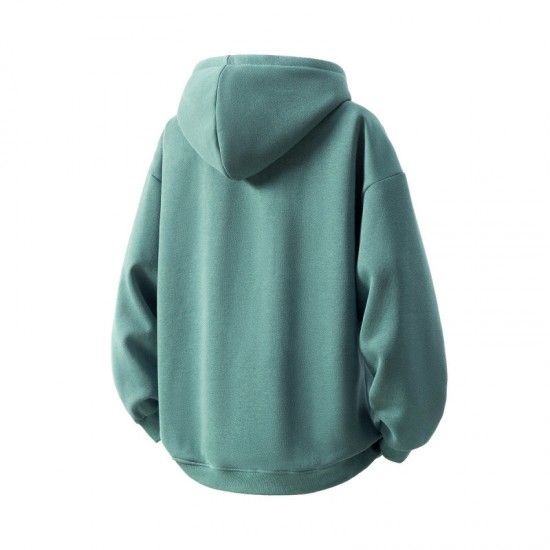 2025 New Autumn and Winter Men's Fashionable Simple Hooded Casual Long-sleeved Sweatshirt