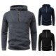 2025 Autumn/Winter New Men's Zippered Hooded Slant Pocket Sweatshirt: Men's Casual Jacket
