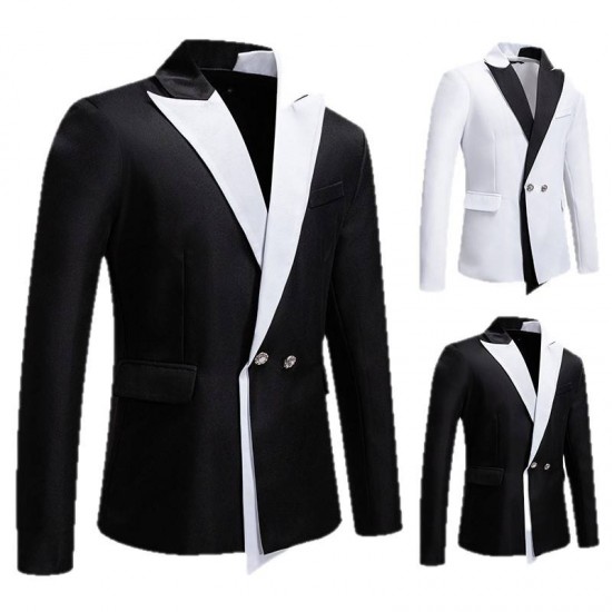 2025 New Men's Business Slim-Fit Suit: Groom and Groomsmen Tuxedos, Singer and Performance Costumes