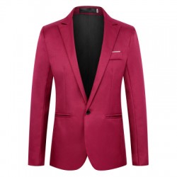 High-volume Wholesale Men's Korean Style Formal Business Suit: Slim-fitting Jacket, Casual Blazer
