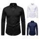 2025 New Men's God's Eye Embroidered Casual Long-sleeved Shirt