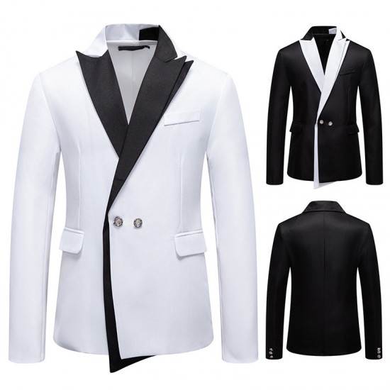 2025 New Men's Business Slim-Fit Suit: Groom and Groomsmen Tuxedos, Singer and Performance Costumes
