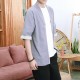 Year-round Style: Men's Cotton and Linen Tang Suits, Japanese-style Buttoned Cardigans, Taoist Robes, Loose Hanfu T-Shirts