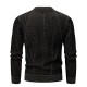 Men's Autumn Casual Fashion Sweater: Striped Long-Sleeved Cardigan Jacket