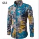 Perennial Bestseller: Ethnic Autumn Cotton and Linen British-style Slim-fit Long-sleeved Floral Shirts
