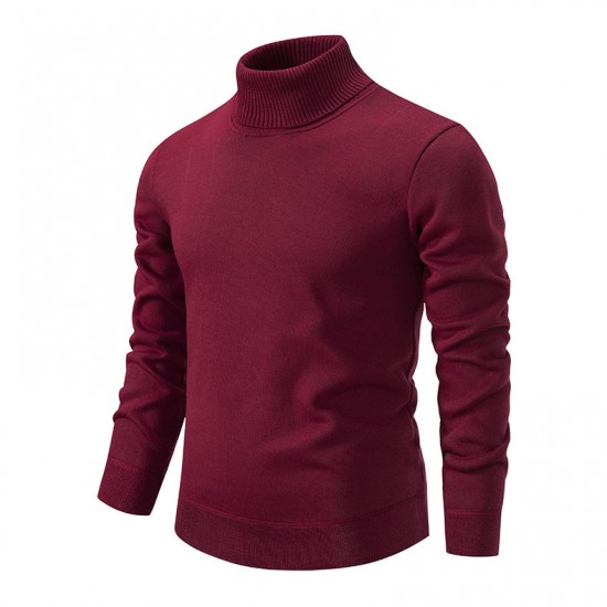 2025 Fall/Winter: Men's Turtleneck Sweaters, Men's Plush Knit Cardigans, Men's Pullovers, Long-Sleeved Bottoming Shirts
