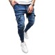 2025 European and American: Men's Multi-Pocket Hip-Hop Washed Casual Sweatpants, Tapered Jeans, Fall/Winter Men's Fashion