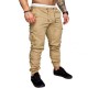 New Trade Multi-Pocket Workwear Pants: Men's Woven Casual Pants, Cuffed Pants, Casual Work Pants