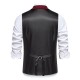 Autumn/Winter Men's Business Suit Vest: British Retro Herringbone Vest, Men's Casual Workwear Vest