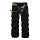 2025 European Size Men's Battlefield Military Style: Washed Camouflage Large-size Casual Work Pants