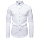 2025 New Men's God's Eye Embroidered Casual Long-sleeved Shirt