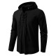 2025 New European-Sized Men's Long-Sleeved Hooded Casual Shirt