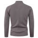 Autumn/Winter Men's Half-Zip Knitted Sweater: Lazy-Style Pullover Jacket, Loose Underwear