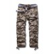 2025 European Size Men's Battlefield Military Style: Washed Camouflage Large-size Casual Work Pants